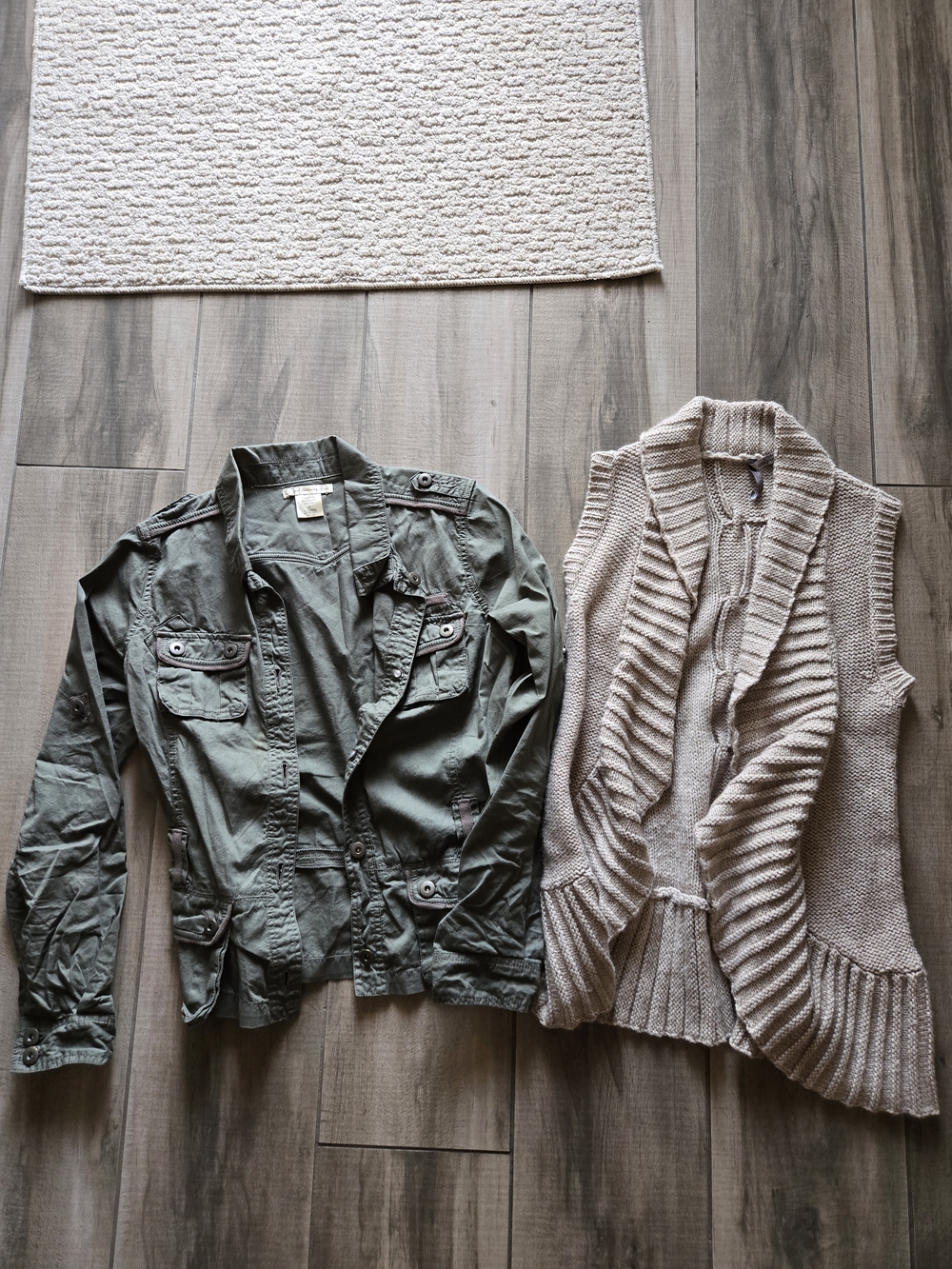 Charlotte Russe Olive Green Utility Jacket